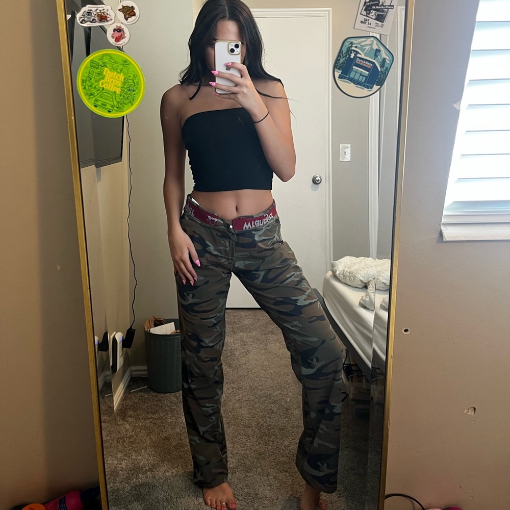 camouflage cargos